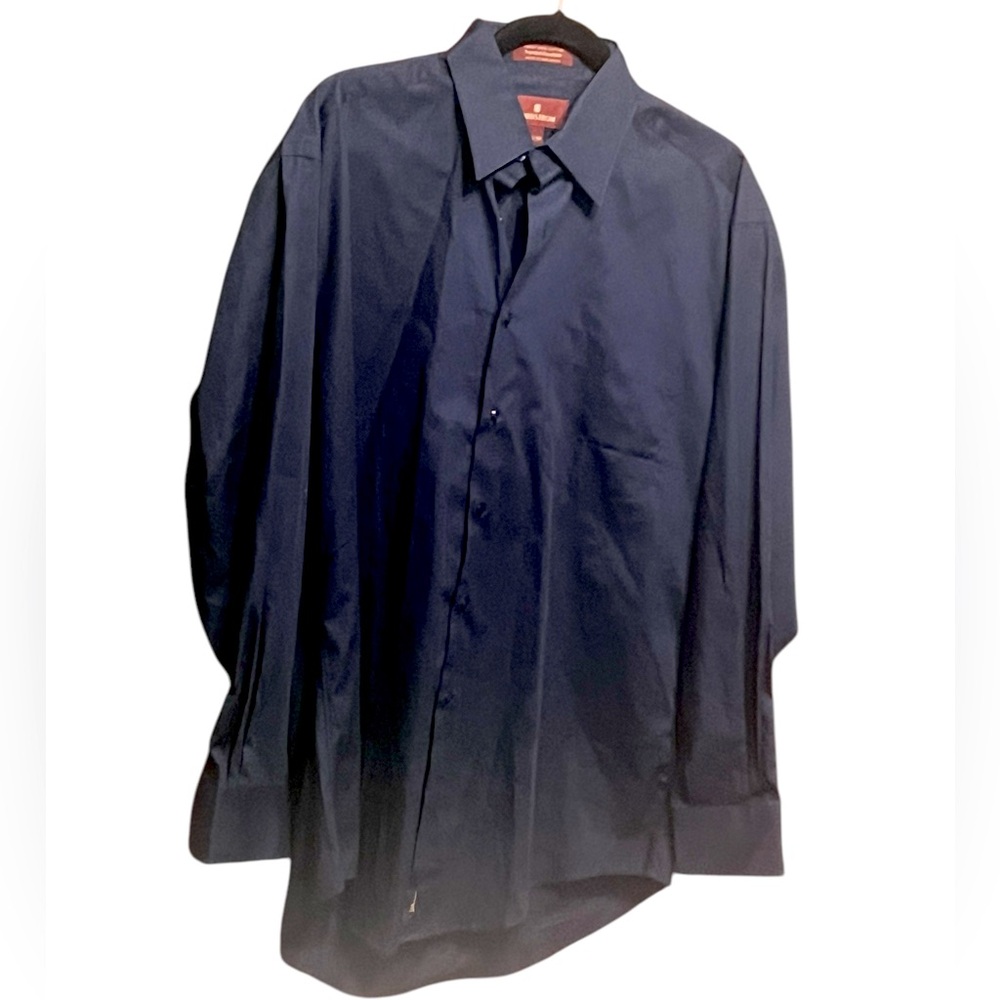 Nordstrom Long sleeve classic Button Down Cotton broadcloth men’s shirt